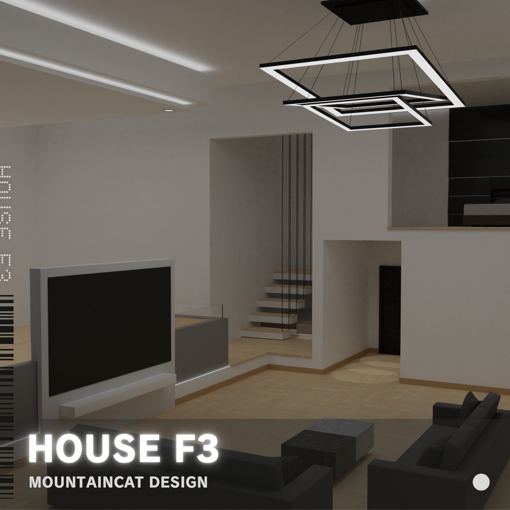3Dモデル [House F3]