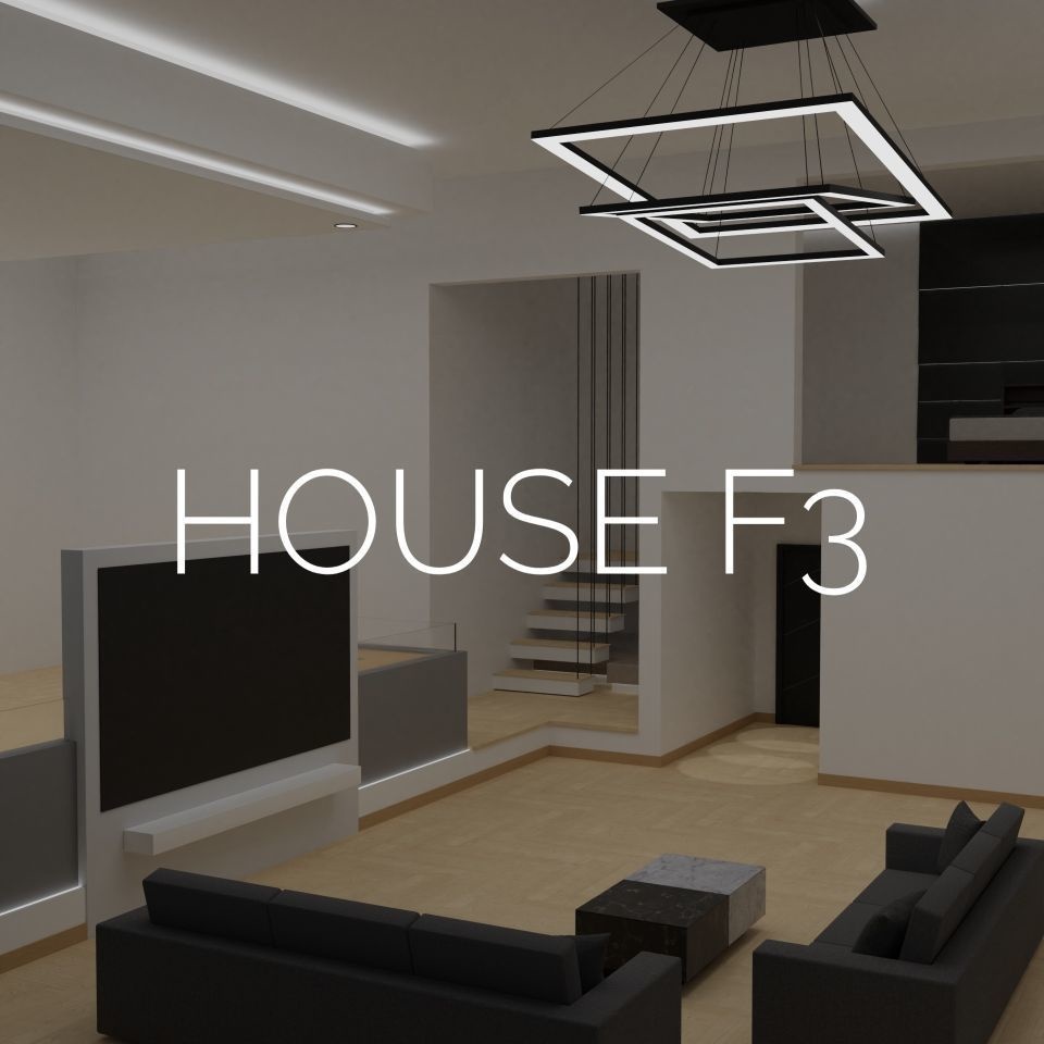 3Dモデル [House F3]