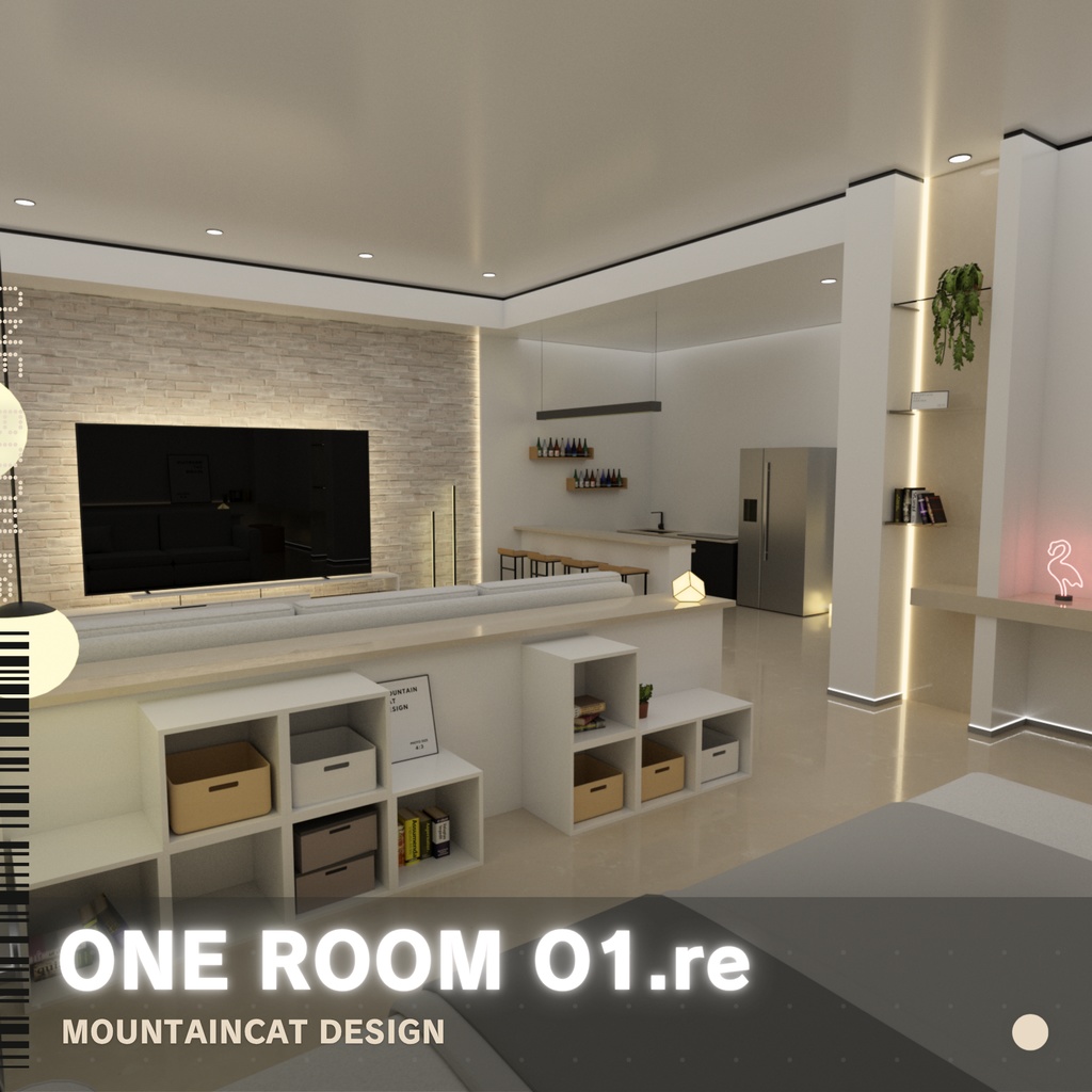 3Dモデル [One Room O1.re]