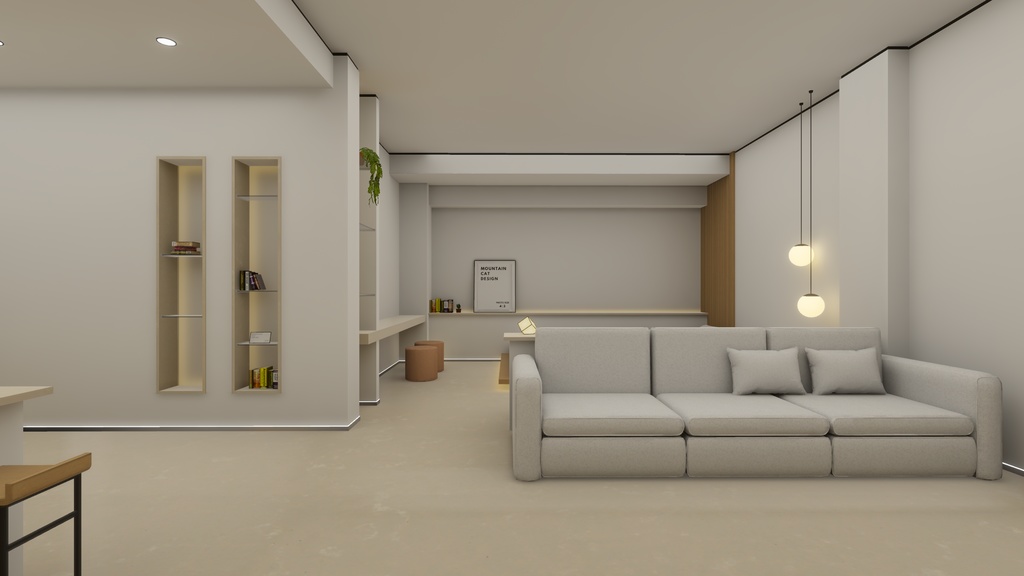 3Dモデル [One Room O1.re] - ねこやま君 - BOOTH