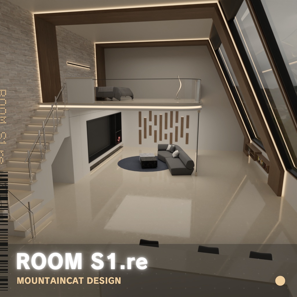 3Dモデル [Room S1.re]