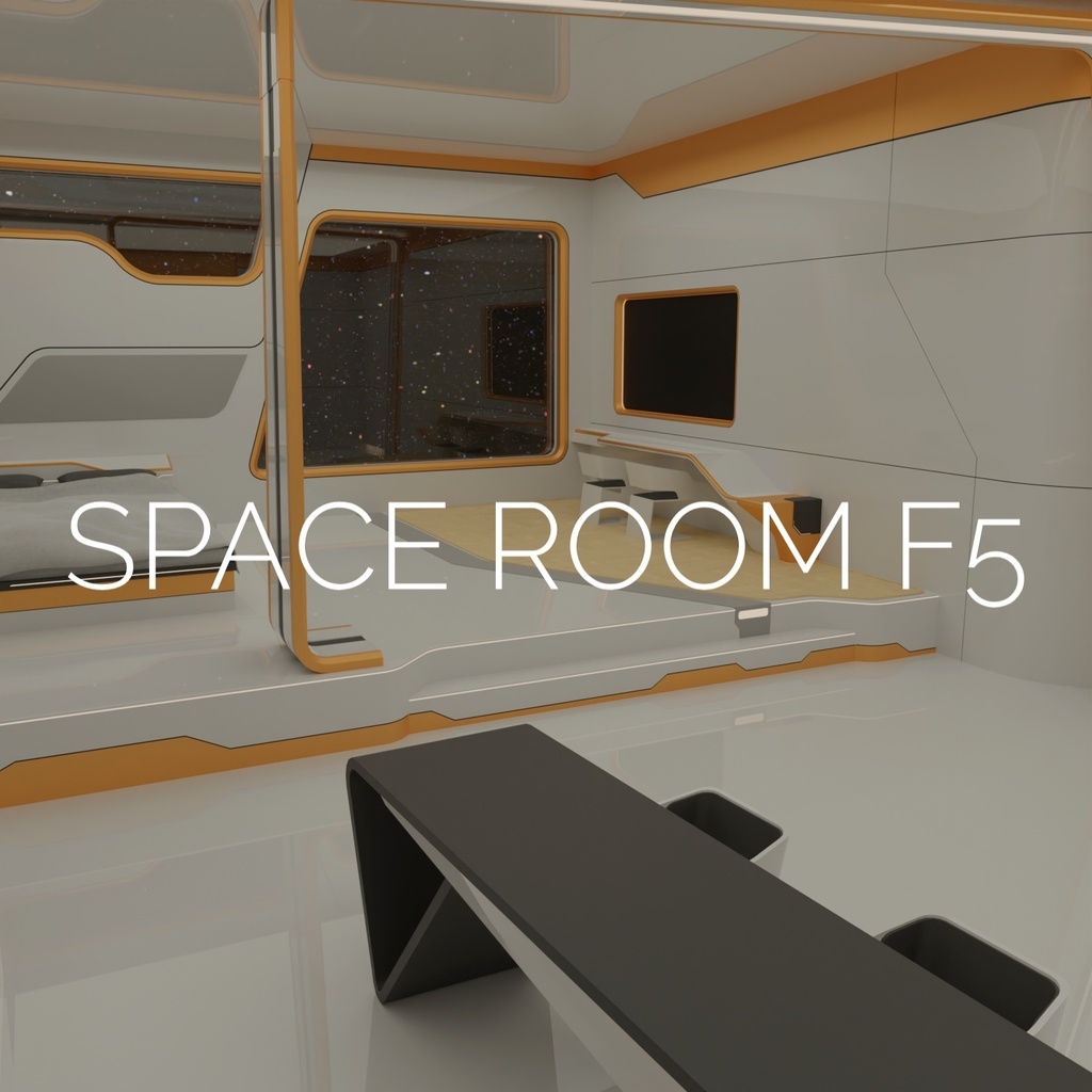 3Dモデル [Space Room F5]