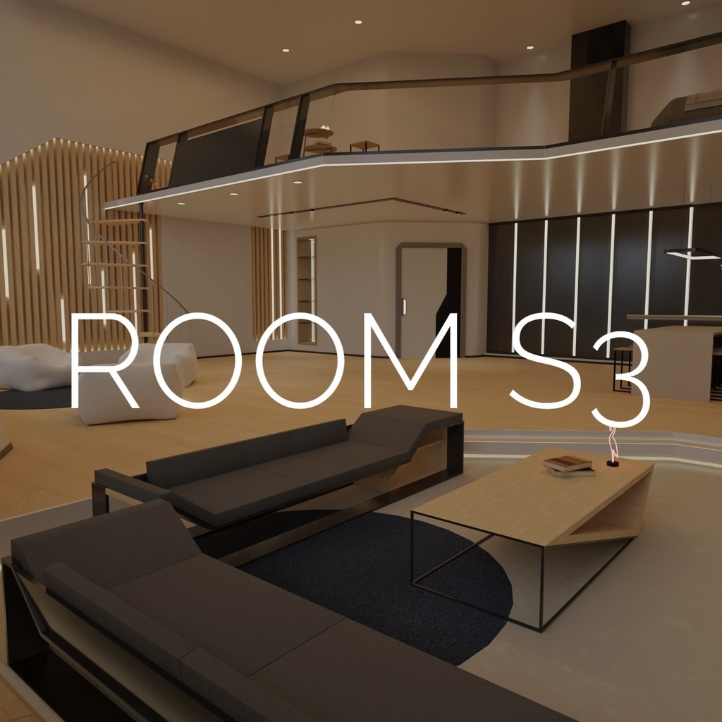 3Dモデル [Room S3]