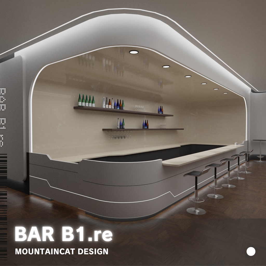 3Dモデル [Bar B1.re]