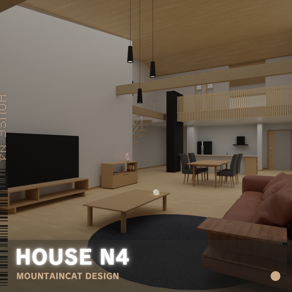 3Dモデル [House N4]