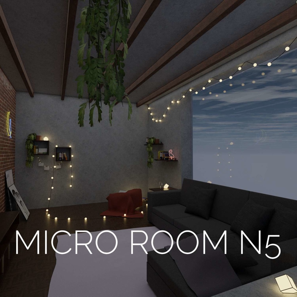 3Dモデル [Micro Room N5]