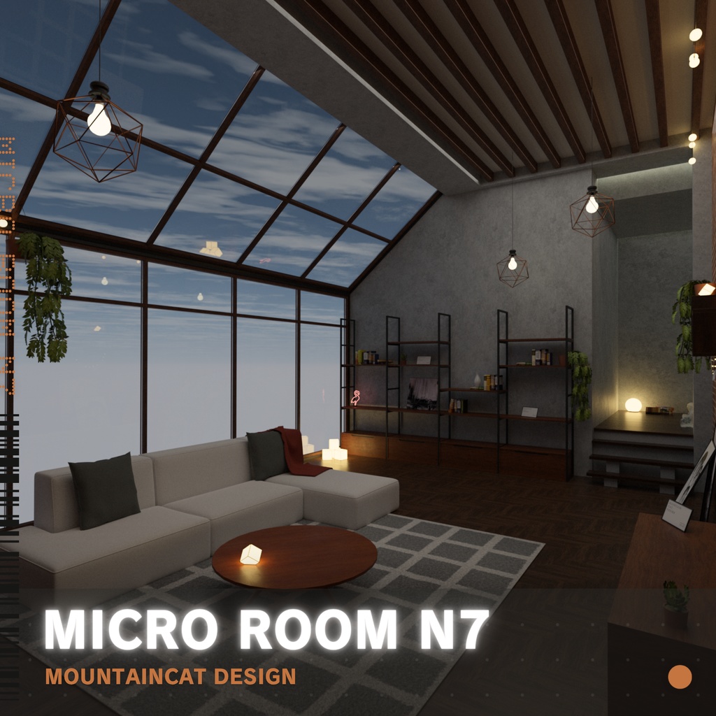 3Dモデル [Micro Room N7]