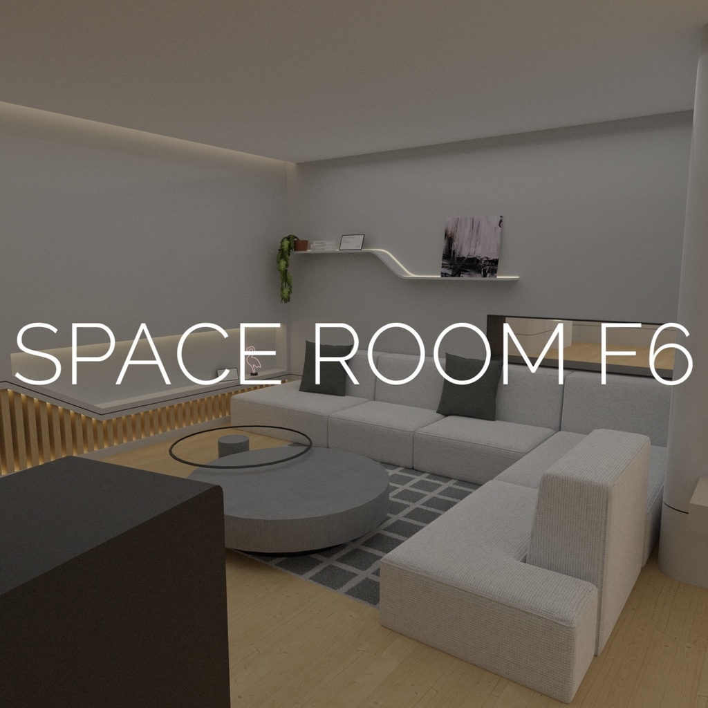 3Dモデル [Space Room F6]