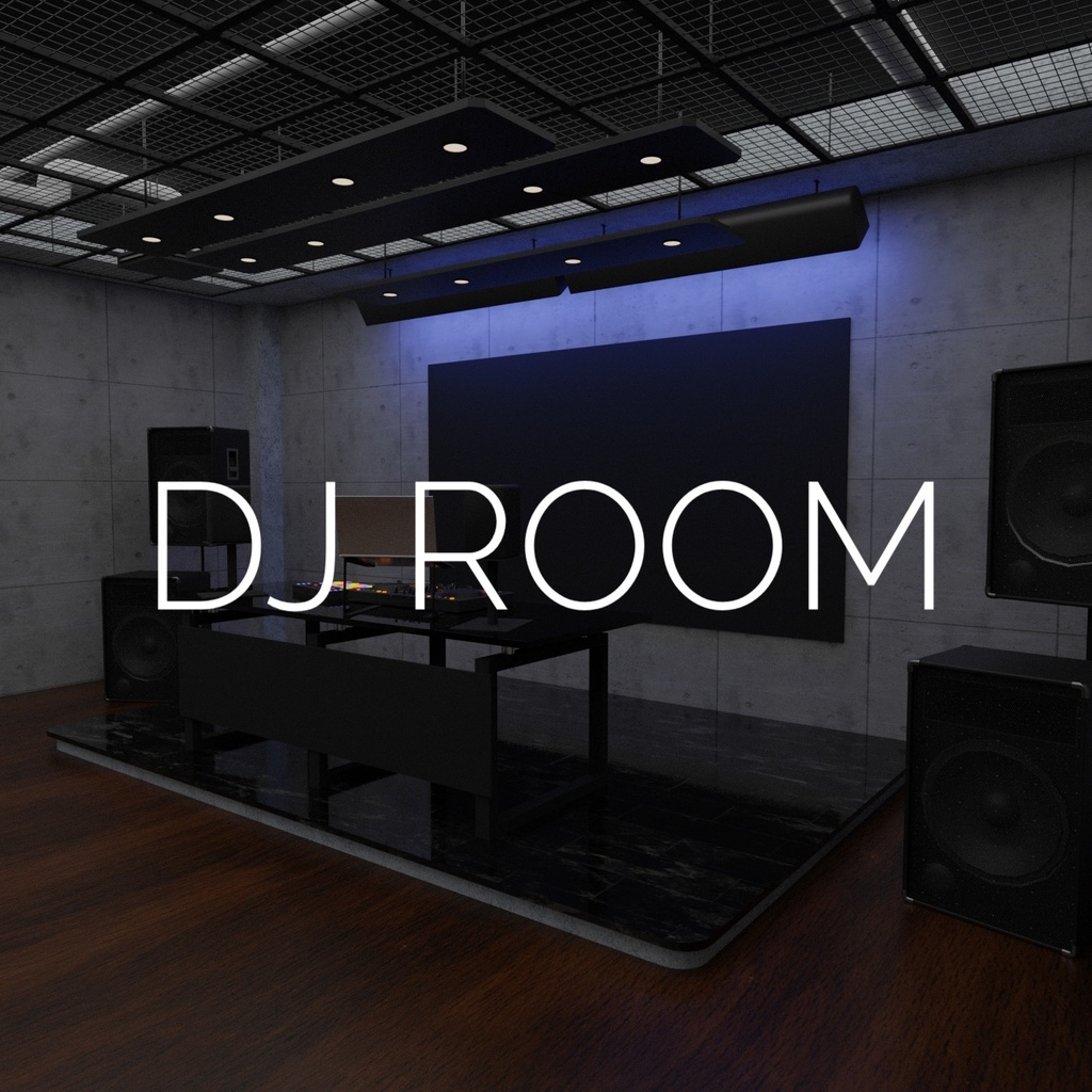 3Dモデル [DJ Room]