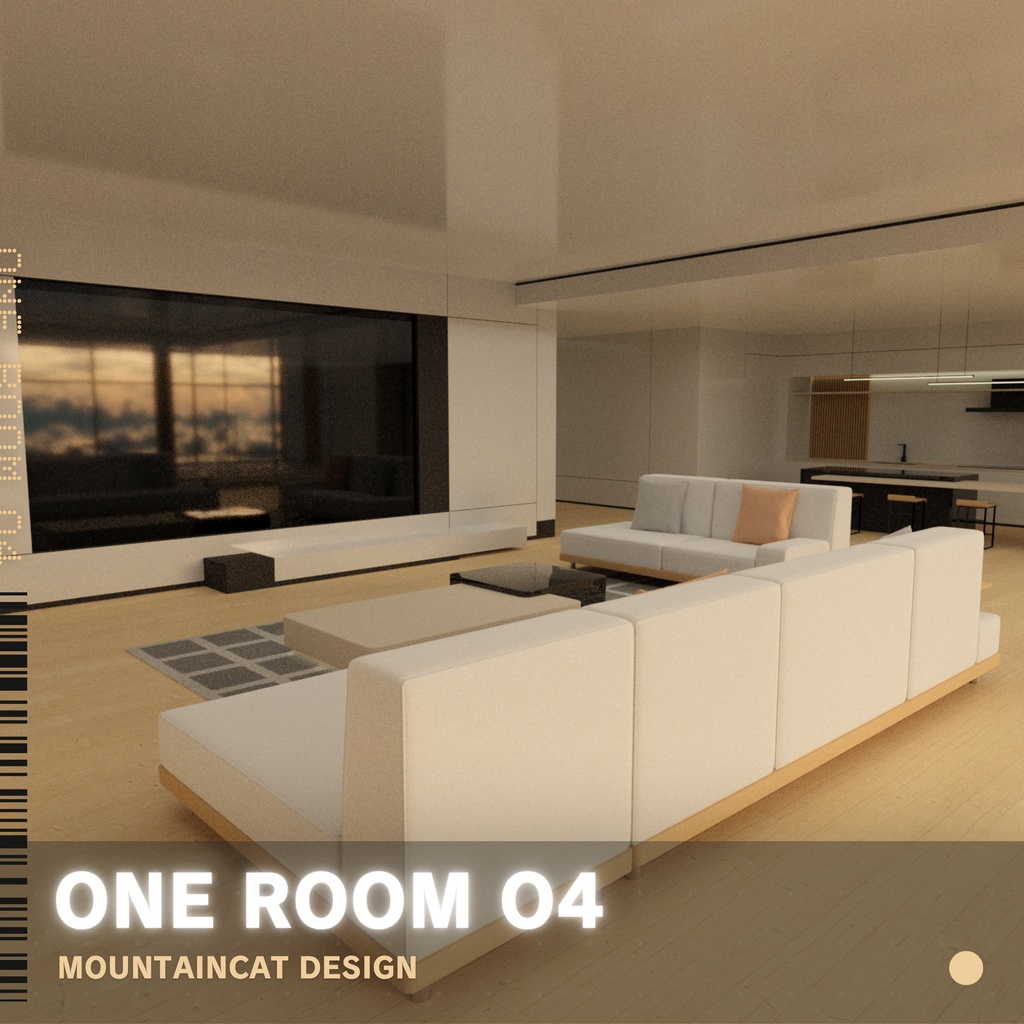 3Dモデル [One Room O4]