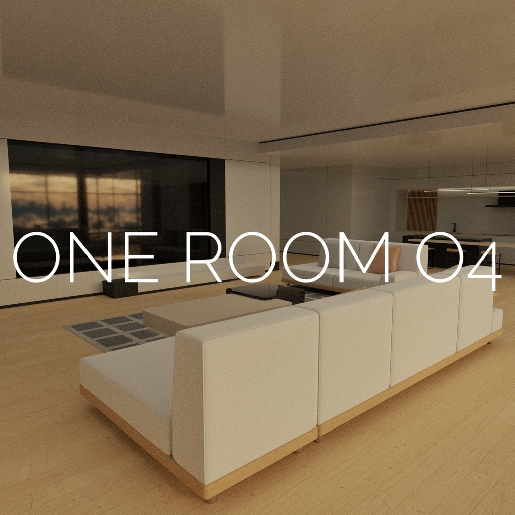 3Dモデル [One Room O4]