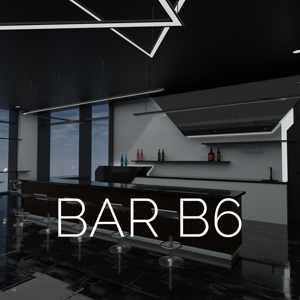 3Dモデル [Bar B6]
