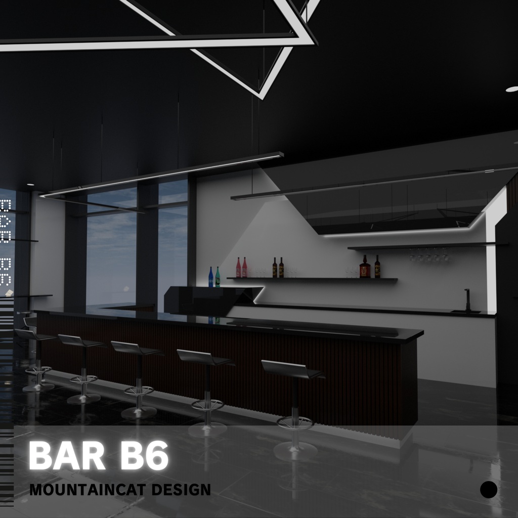 3Dモデル [Bar B6]