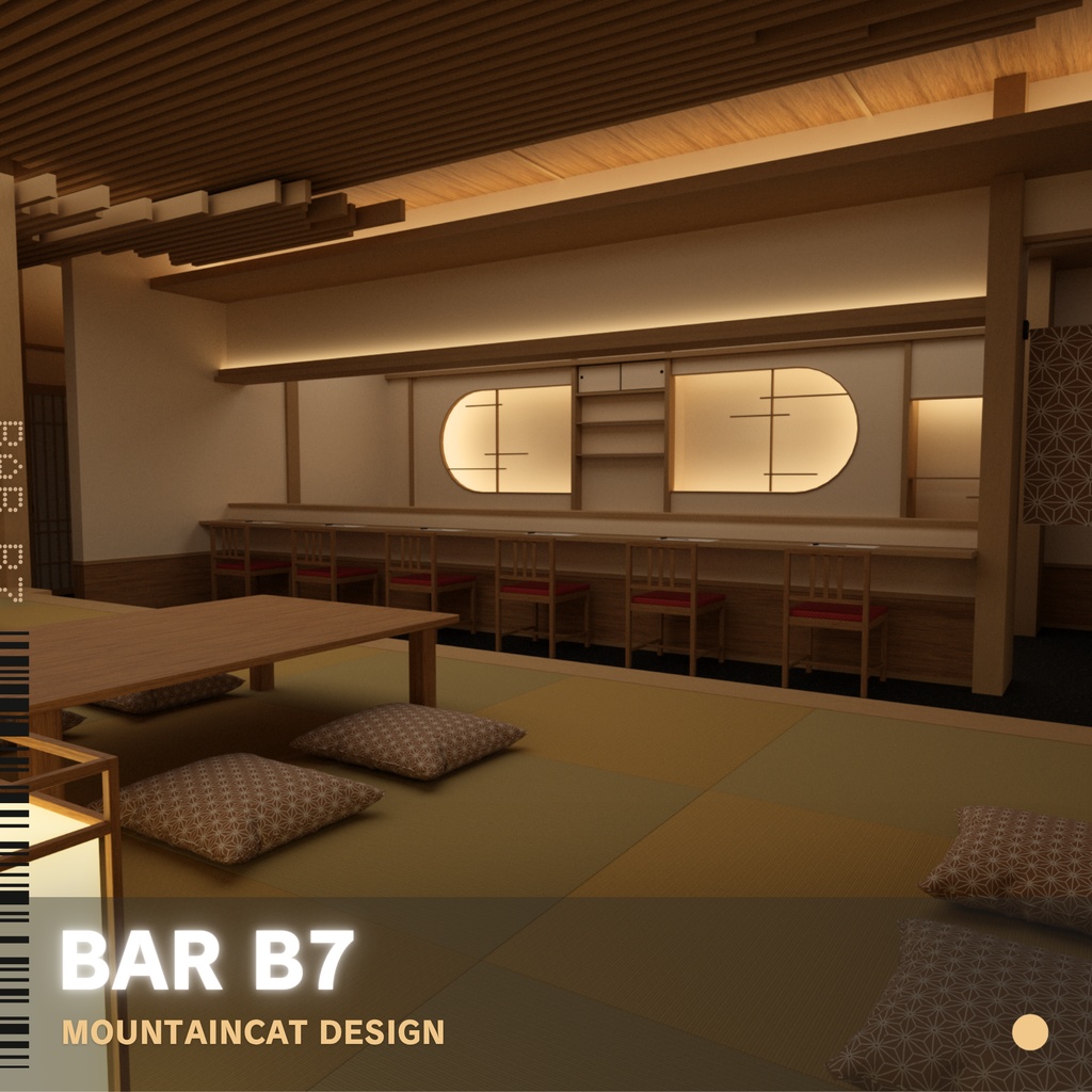 3Dモデル [Bar B7]
