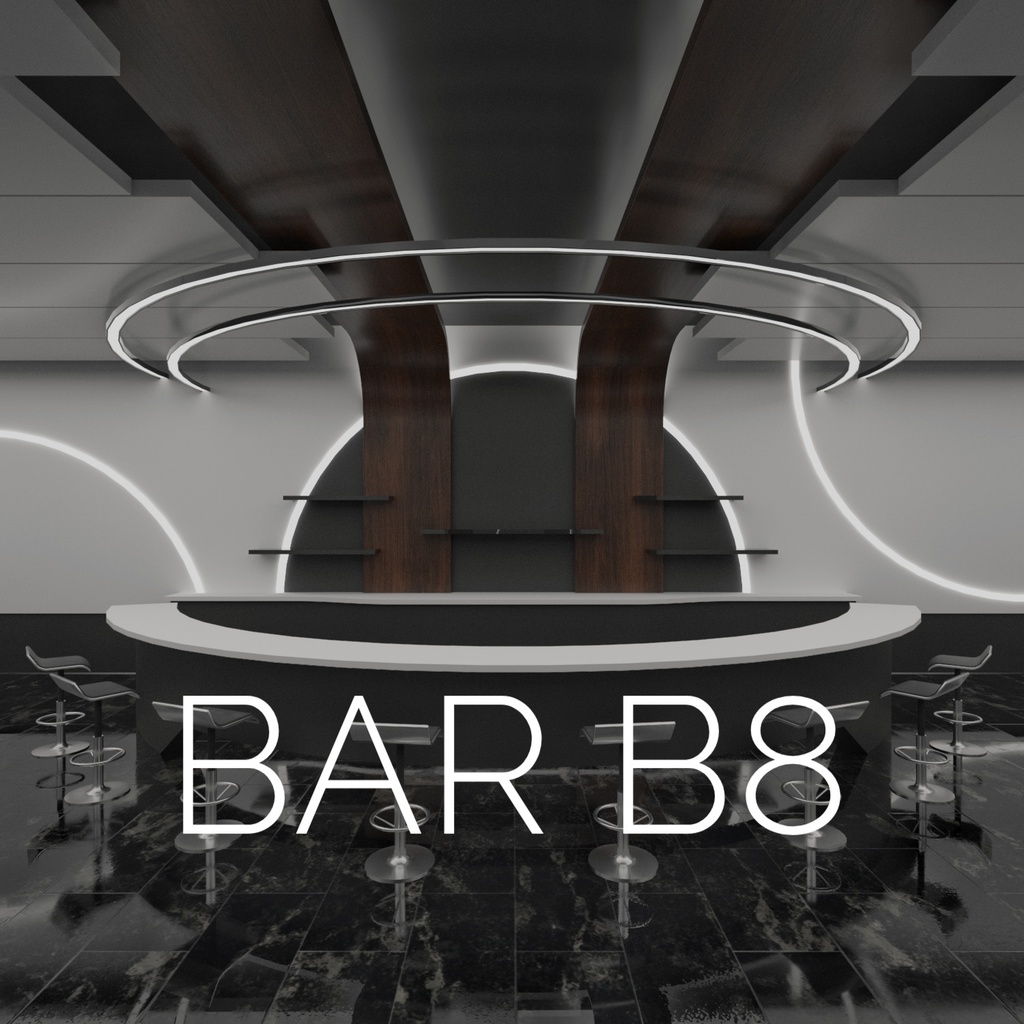 3Dモデル [Bar B8]