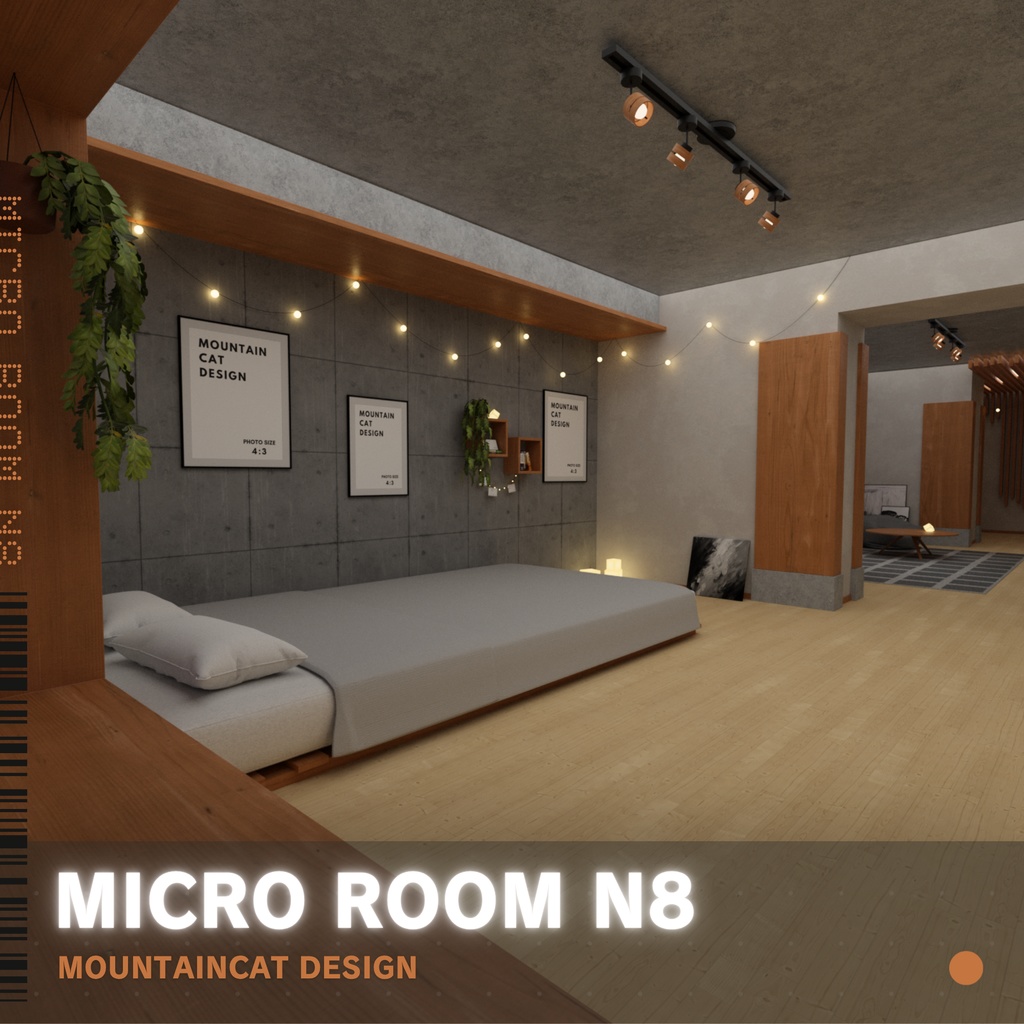3Dモデル [Micro Room N8]