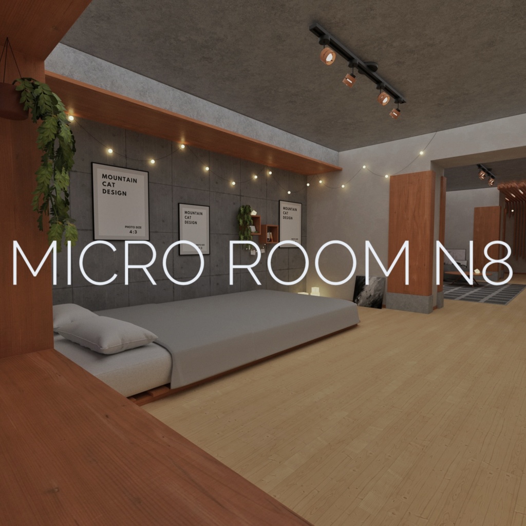 3Dモデル [Micro Room N8]