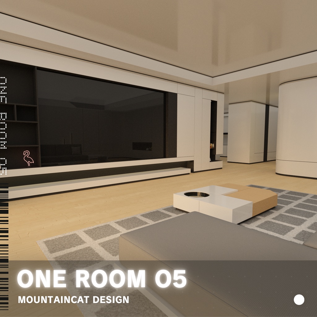 3Dモデル [One Room O5]