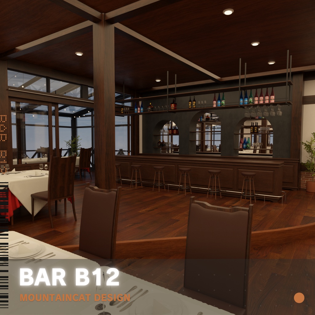 3Dモデル [Bar B12]