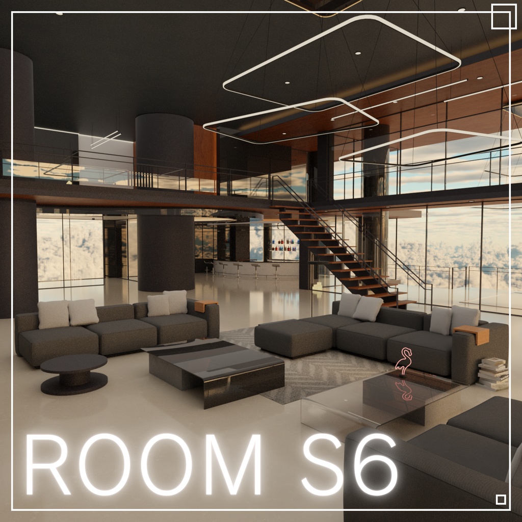 3Dモデル [Room S6]
