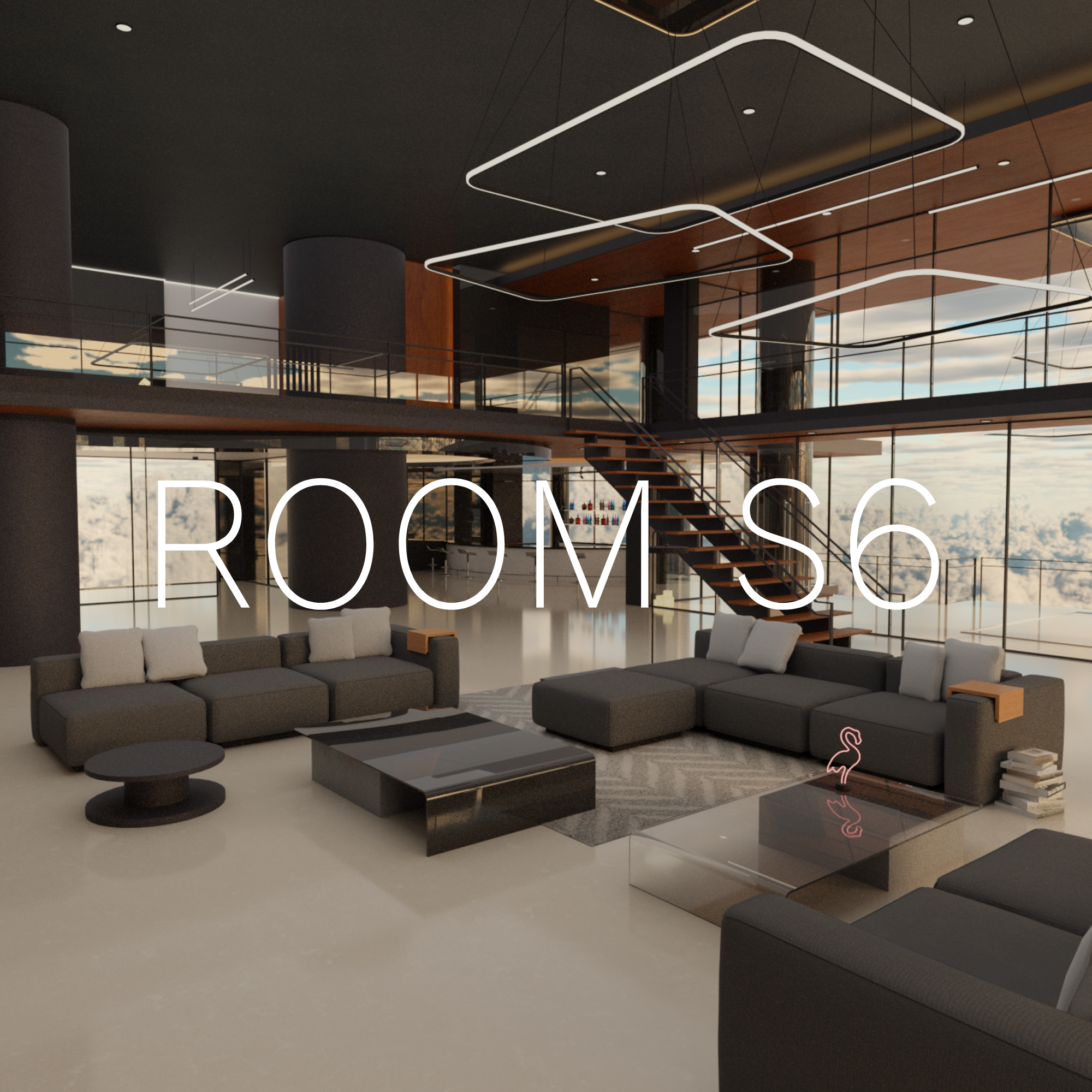 3Dモデル [Room S6]