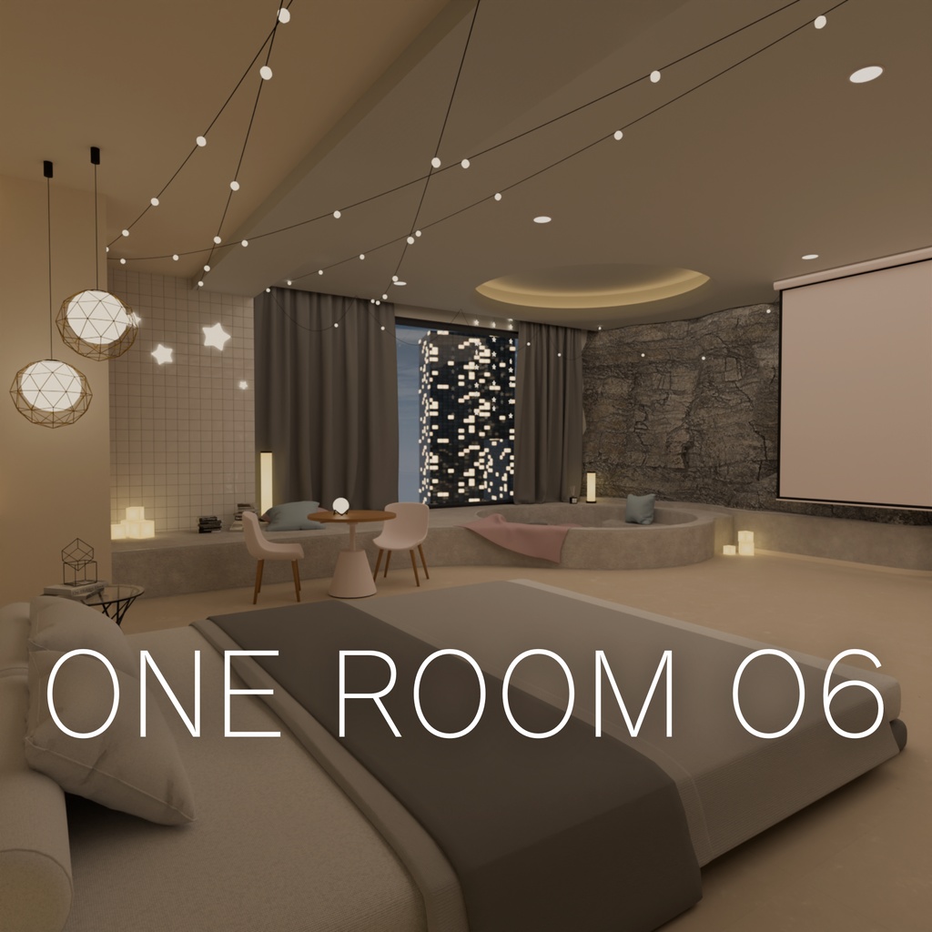 セール中！！🎉3Dモデル [One Room O6]