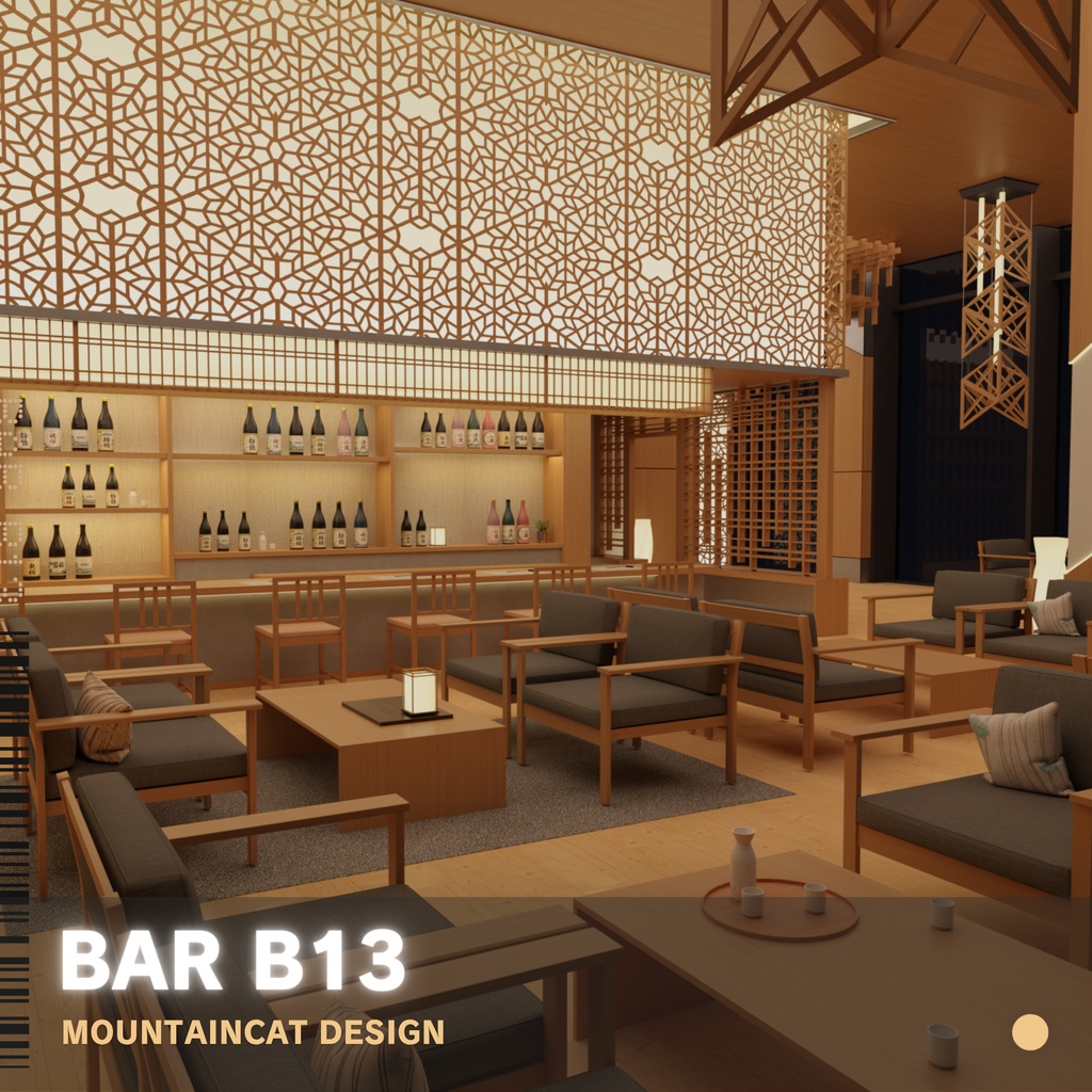 3Dモデル [Bar B13]