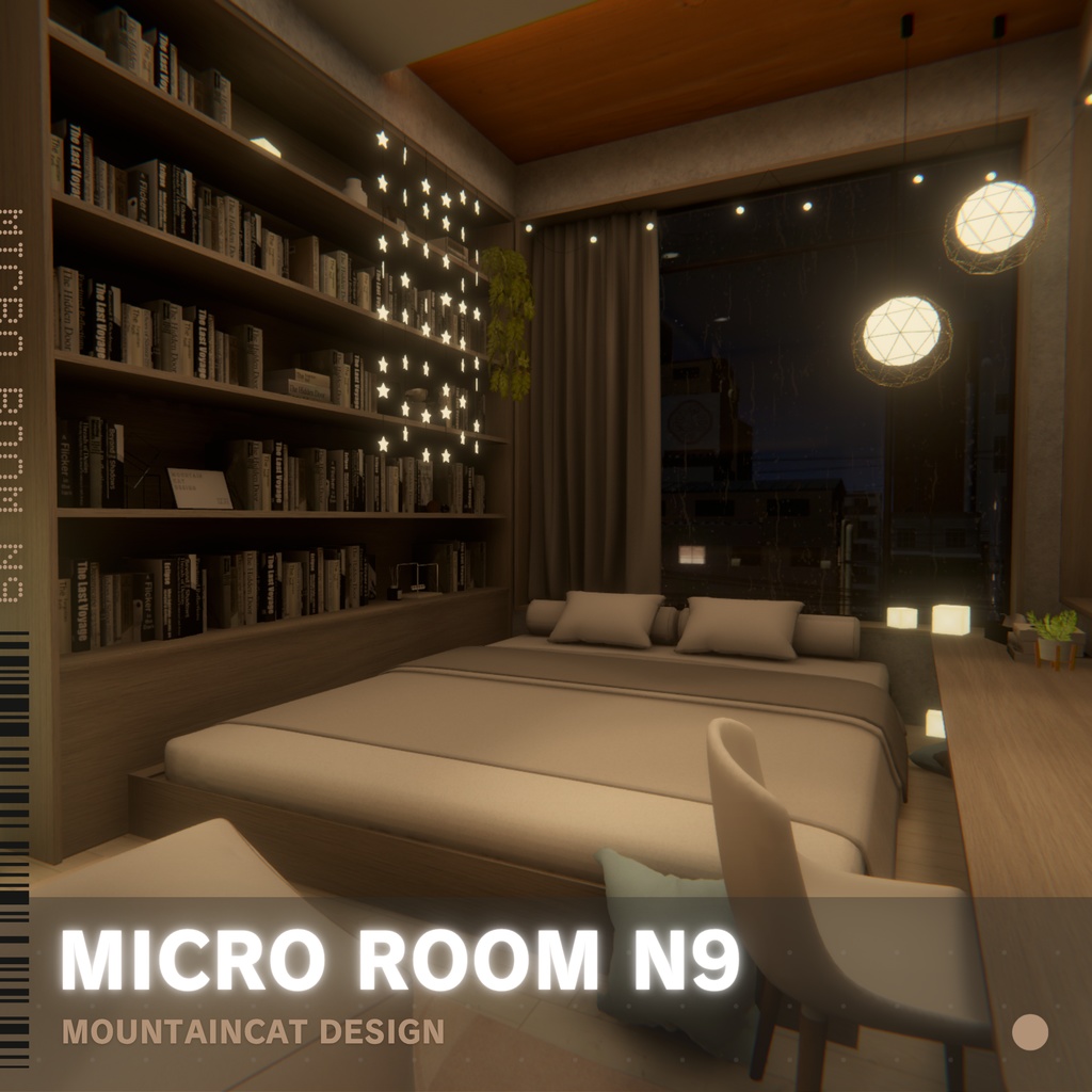 3Dモデル [Micro Room N9]