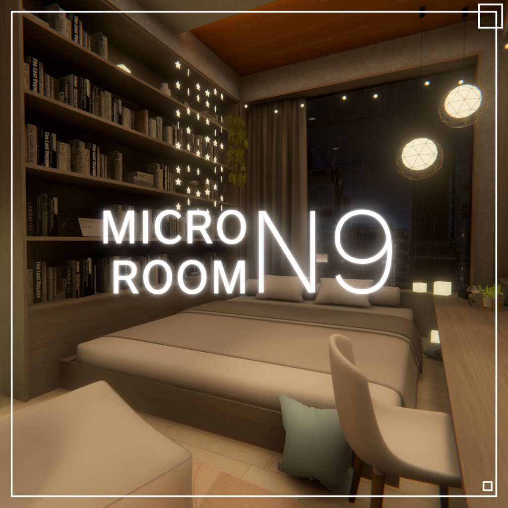 セール中！！🎉3Dモデル [Micro Room N9]