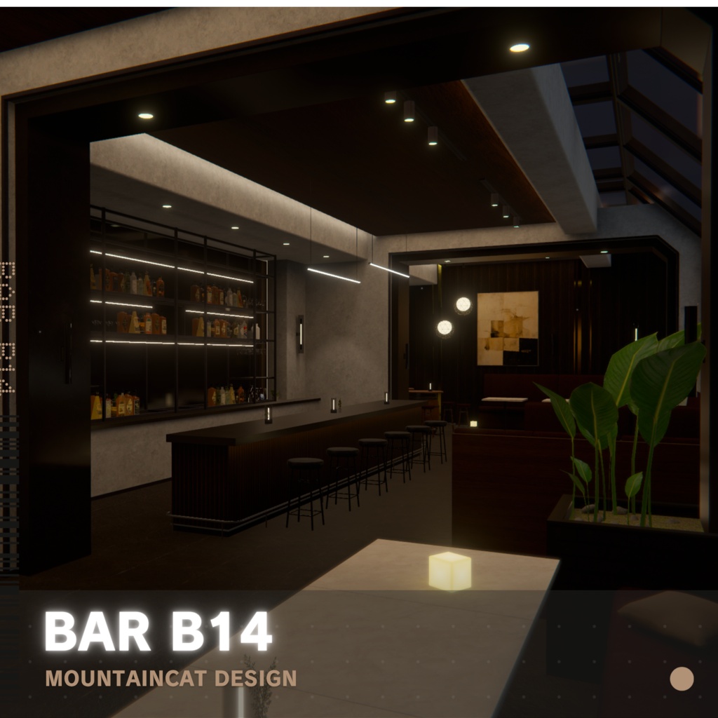 セール！！🎉 3Dモデル [Bar B14]