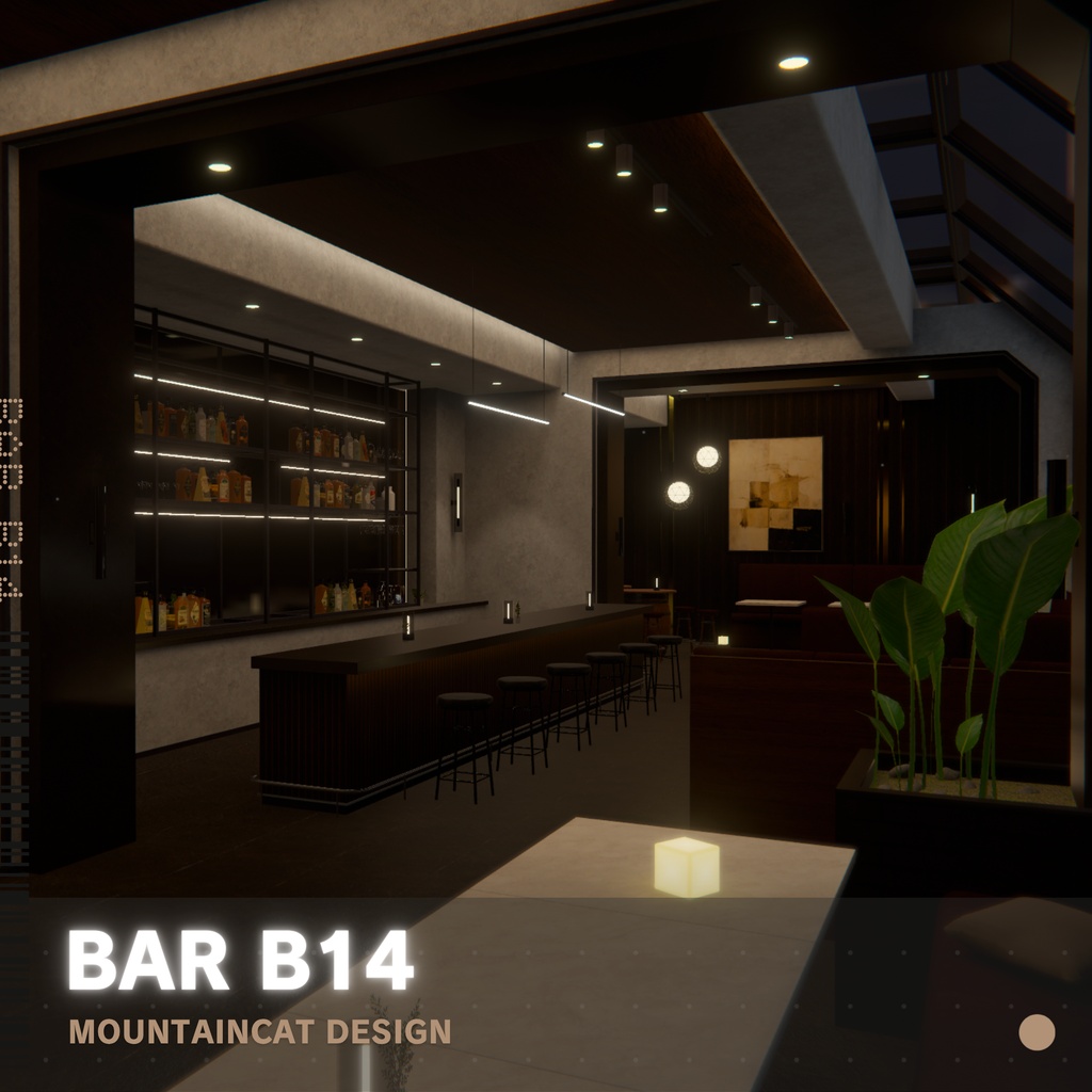 セール！！🎉 3Dモデル [Bar B14]