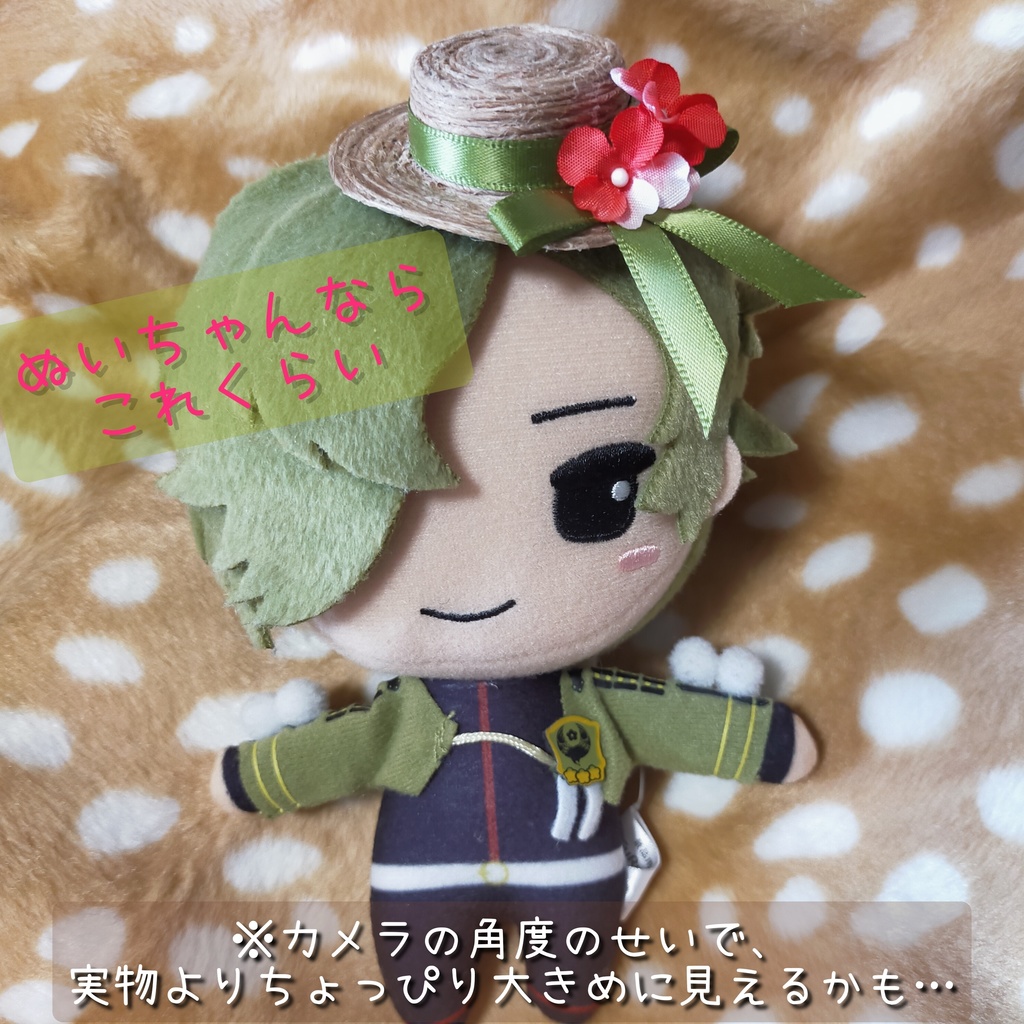 もち用 カスミソウのカンカン帽