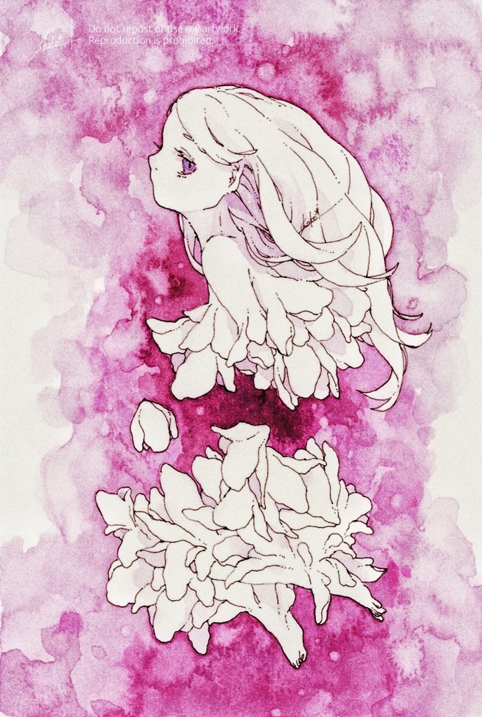 原画『いつまで忘れないでいられるの』