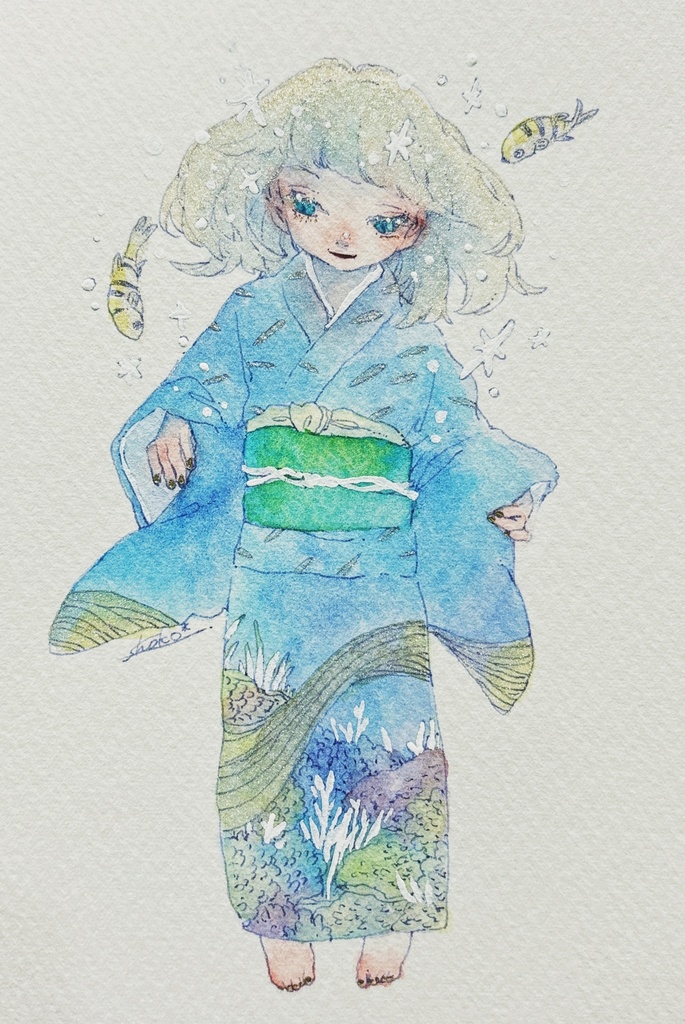 あたたかな波間で