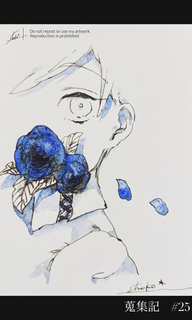 蒐集記-ドローイング-
