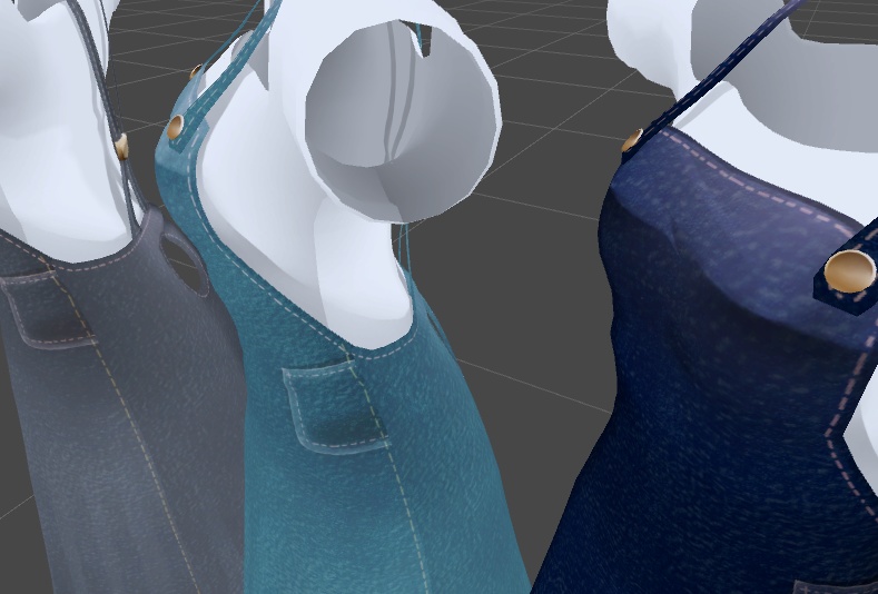 オーバーオール追加テクスチャセット