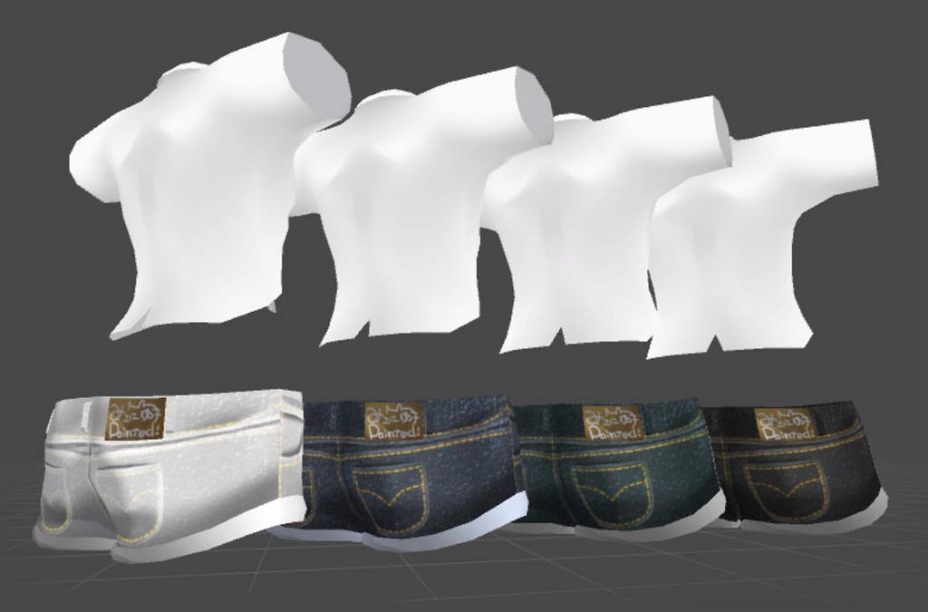 「シャオマオ2」専用衣装モデル『ラフ・サマー』用追加テクスチャ