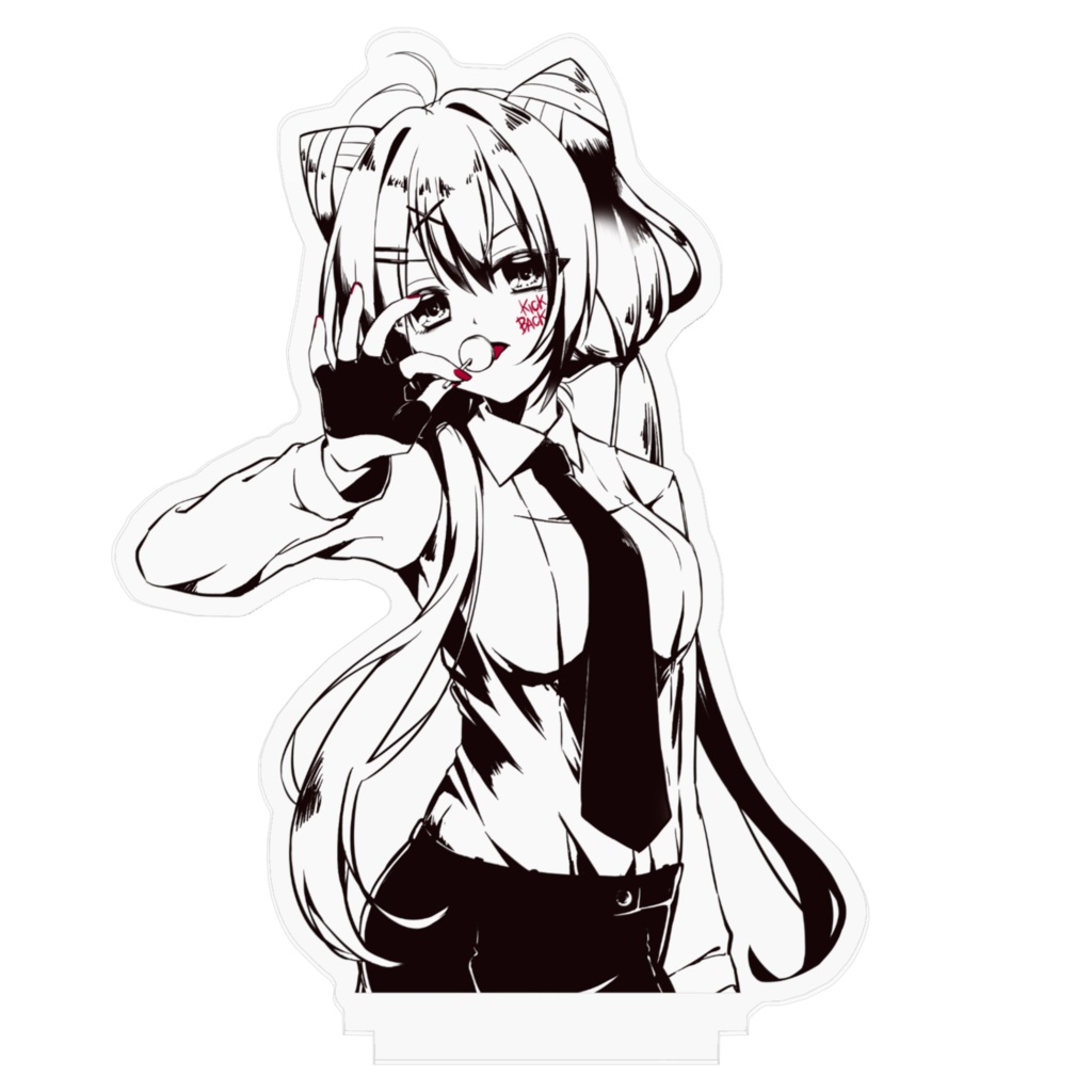 みこにゅちゃんアクリルフィギュア-KICKBACKver.-