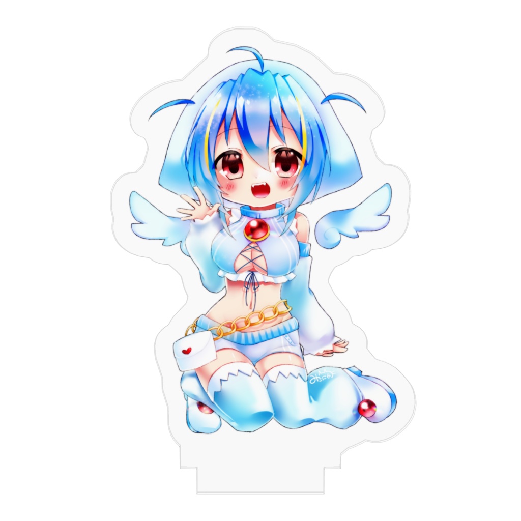 萌えを愛し萌えに生きる幼女のアクリルフィギュア