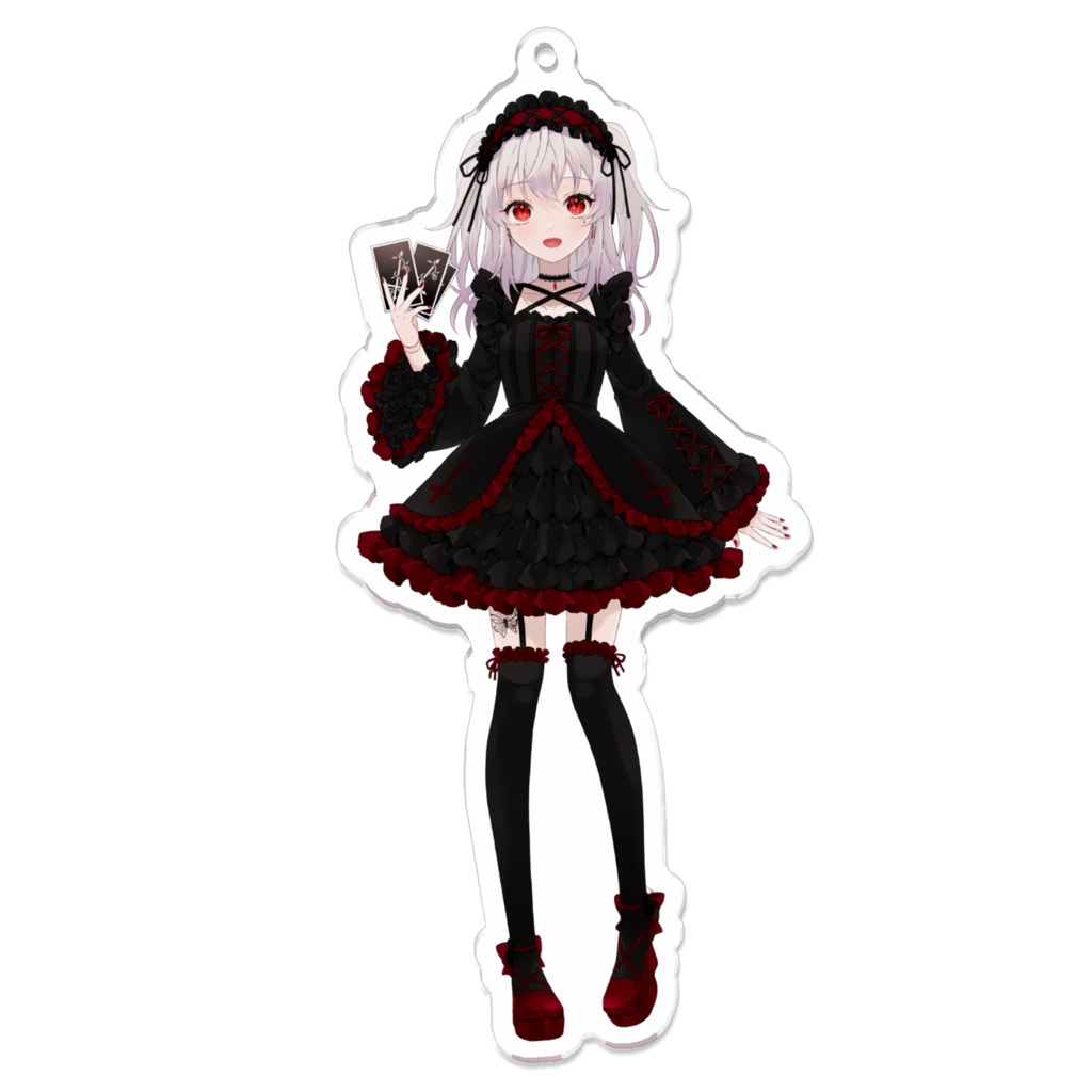 初期立ち絵アクキー(笑顔)