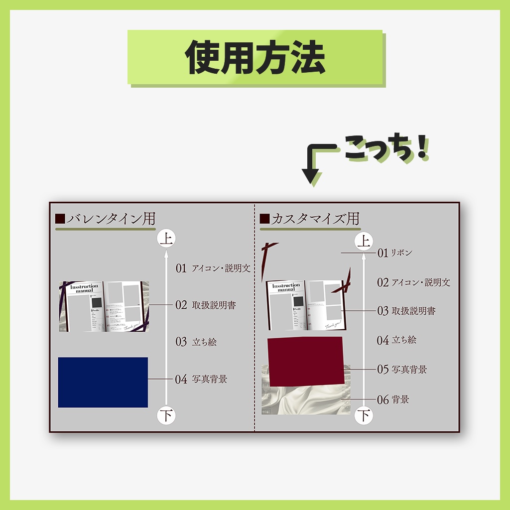 【自己紹介素材】取扱説明書風