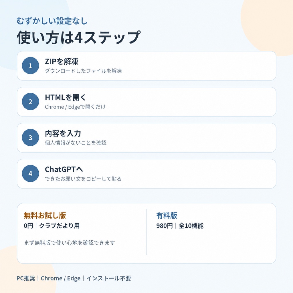 がくどう文らく|学童・放課後児童クラブ向け文章作成サポートツール【無料お試し版あり】