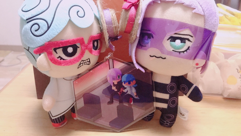 メロギアアクリルキーホルダー ~バスの中~