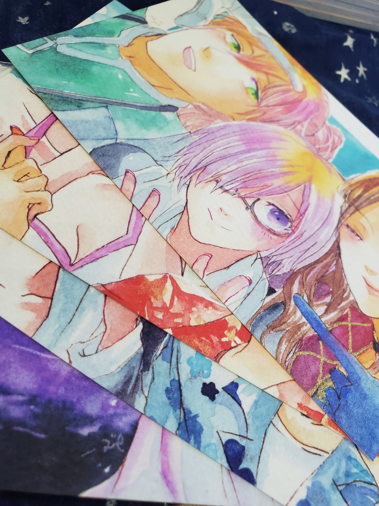 水彩画ポストカード