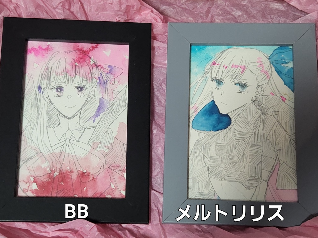 【FGO】ハガキサイズドローイング