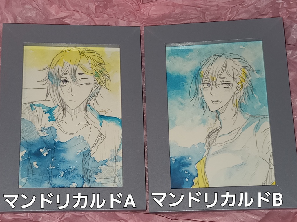 【FGO】ハガキサイズドローイング