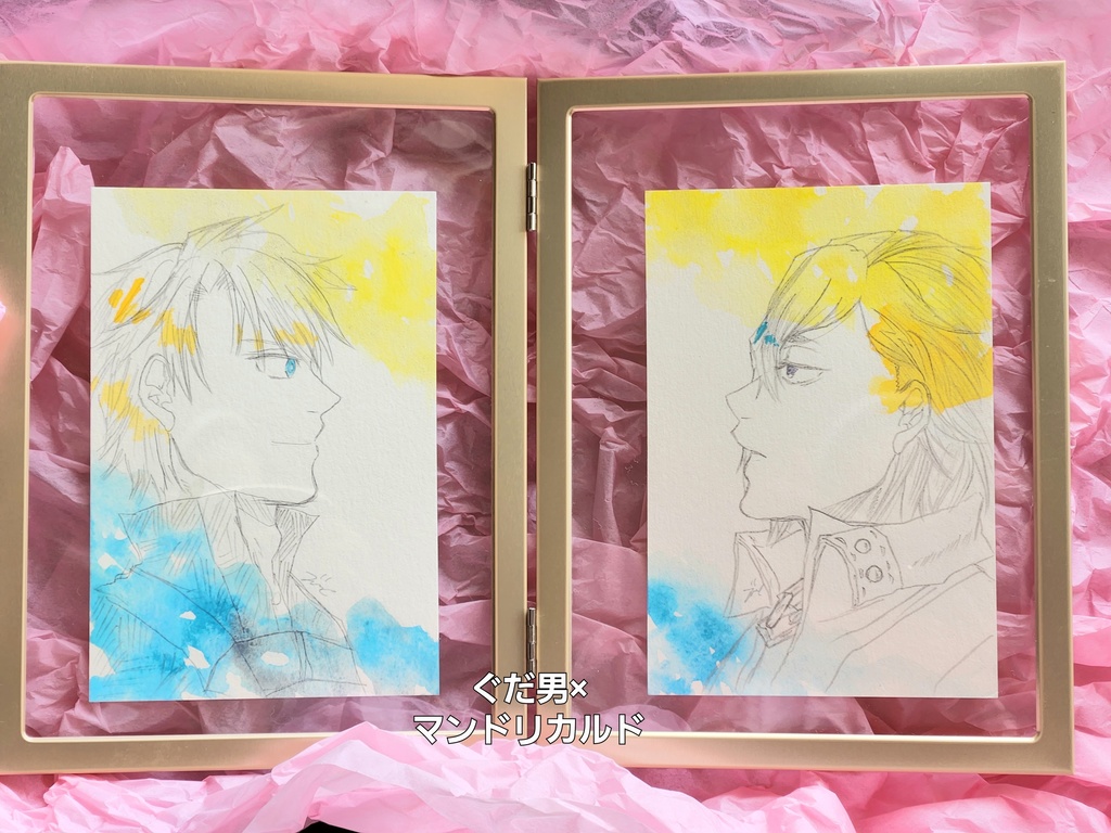 【FGO】ハガキサイズドローイング