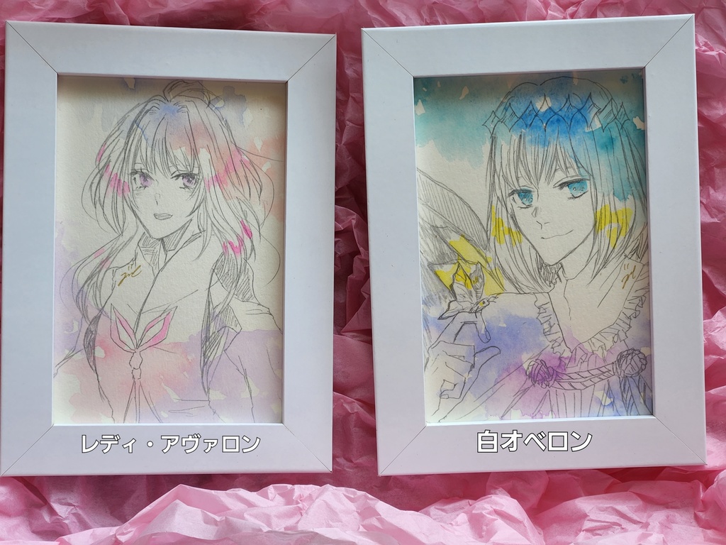 【FGO】ハガキサイズドローイング