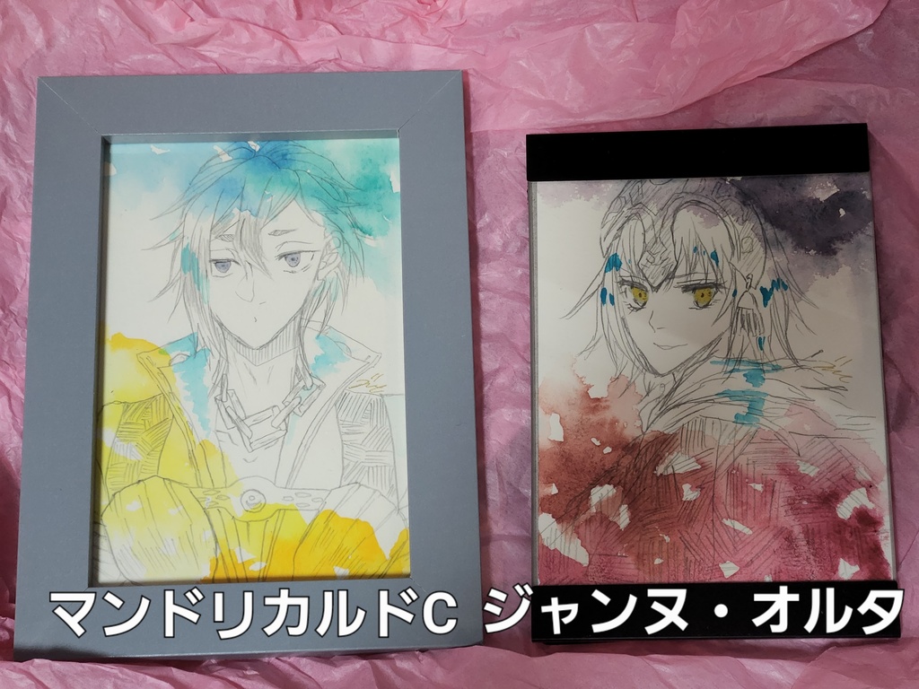 【FGO】ハガキサイズドローイング