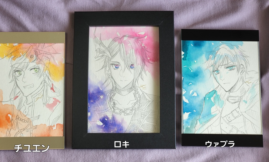 【メギド】ハガキサイズドローイング